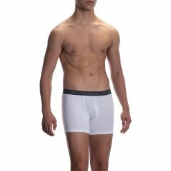 Schlussverkauf ⌛ Olaf Benz RED2059 Boxerpants 108730/1000 Trunk, Mikrofaser, Weiß 👍