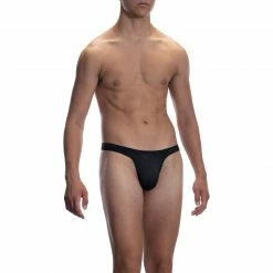 Brandneu ✔️ Olaf Benz RED2059 Ministring 108734/8000 Slip, Mikrofaser, Schwarz 🧨