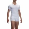 Blitzangebot 🤩 Olaf Benz RED2059 V-Neck regular 108735/1000 T-Shirt, Mikrofaser, Weiß 👏