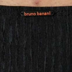 Auslauf 🎉 bruno banani String Range 2203-2267/4206 Mikrofaser-Stretch, Schwarz, Schwarz-blau ❤️ -Wäsche Verkaufsladen 360783 norm2