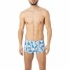 Aktion 👏 bruno banani Hip Shorts Ice Cubes 2202-2268/4207 Trunk, Mikrofaser-Stretch, Petrol-weiß gemustert, Multicolor ⭐