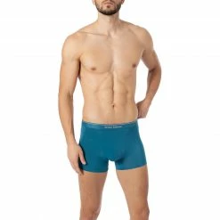 Bestes Angebot 👍 bruno banani Shorts Frozen 2201-2269/1445 Trunk, Mikrofaser-Stretch, Petrol, Imperialblau 🎁