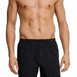 Besorgen 😍 Schiesser Boxershorts 2er Pack 174002/000 Baumwolle, Schwarz 🎉 -Wäsche Verkaufsladen 362238 norm2