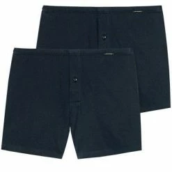 Neu ✨ Schiesser Boxershorts 2er Pack 174002/803 Baumwolle, Royal 😉 -Wäsche Verkaufsladen 362239 norm4