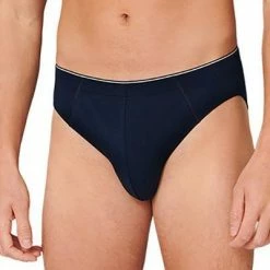 Beste Bewertungen von 😍 Schiesser Supermini 173807/803 Slip, Baumwoll-Stretch, Dunkelblau 😀 -Wäsche Verkaufsladen 362259 norm2