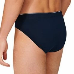 Beste Bewertungen von 😍 Schiesser Supermini 173807/803 Slip, Baumwoll-Stretch, Dunkelblau 😀 -Wäsche Verkaufsladen 362259 norm3
