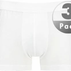 Großhandel 👍 Schiesser Shorts 3er Pack 173816/100 Trunks, Baumwoll-Stretch, Weiß 🎁 -Wäsche Verkaufsladen 362278 norm