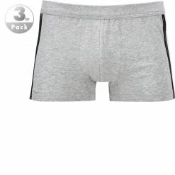 Beste Bewertungen von 🛒 Schiesser Shorts 3er Pack 173816/202 Trunks, Baumwoll-Stretch, Grau meliert, Grau 💯