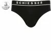 Am billigsten 💯 Schiesser Rio-Slip 3er Pack 173984/000 Slips, Baumwoll-Stretch, Schwarz 🥰