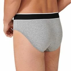 Besorgen 👏 Schiesser Rio-Slip 3er Pack 173984/202 Slips, Baumwoll-Stretch, Grau meliert, Grau 🧨 -Wäsche Verkaufsladen 362307 norm2