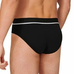 Angebote 🔔 Schiesser Rio-Slip 3er Pack 173985/901 Slips, Baumwoll-Stretch, Grau meliert-schwarz, Schwarz-grau ⌛ -Wäsche Verkaufsladen 362323 norm3