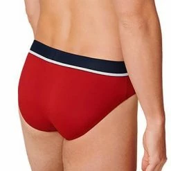 Bestes Angebot ⭐ Schiesser Rio-Slip 3er Pack 173985/909 Slips, Baumwoll-Stretch, Rot-blau grau, Rot-blau-grau ✨ -Wäsche Verkaufsladen 362325 norm3