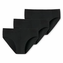 Beste Bewertungen von 😉 Schiesser Supermini 3er Pack 173987/000 Slips, Baumwoll-Stretch, Schwarz 🛒 -Wäsche Verkaufsladen 362331 norm4