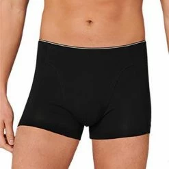 Rabatt ❤️ Schiesser Shorts 174004/000 Trunk, Baumwolle, Schwarz 🎉 -Wäsche Verkaufsladen 362337 norm2