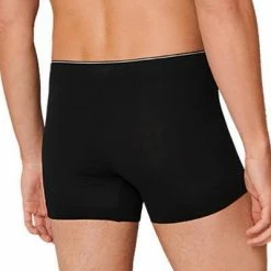 Rabatt ❤️ Schiesser Shorts 174004/000 Trunk, Baumwolle, Schwarz 🎉 -Wäsche Verkaufsladen 362337 norm3