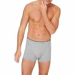 Rabatt 🎉 Schiesser Shorts 174004/202 Trunk, Baumwolle, Grau 🎉