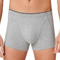 Rabatt 🎉 Schiesser Shorts 174004/202 Trunk, Baumwolle, Grau 🎉 -Wäsche Verkaufsladen 362339 norm2