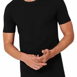 Coupon 🌟 Schiesser T-Shirt 2er Pack 174997/000 T-Shirts, Baumwolle, Schwarz 🔥 -Wäsche Verkaufsladen 362341 norm2