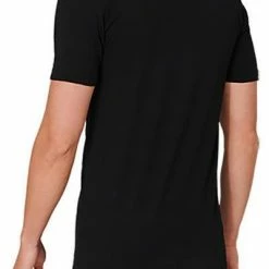 Coupon 🌟 Schiesser T-Shirt 2er Pack 174997/000 T-Shirts, Baumwolle, Schwarz 🔥 -Wäsche Verkaufsladen 362341 norm3