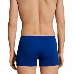 Brandneu 🎉 Schiesser Revival Karl-Heinz Shorts 172125/824 Trunk, Baumwolle, Indigo 🛒 -Wäsche Verkaufsladen 362384 norm2