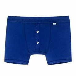 Brandneu 🎉 Schiesser Revival Karl-Heinz Shorts 172125/824 Trunk, Baumwolle, Indigo 🛒 -Wäsche Verkaufsladen 362384 norm3