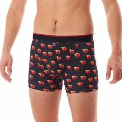 Top 10 😀 MC ALSON Jersey Boxer-Shorts J4207/dunkelblau-rot Trunk, Baumwoll-Jersey, Nachtblau-rot 😉 -Wäsche Verkaufsladen 362706 norm2