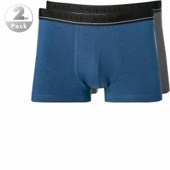 Beste Bewertungen von 🥰 bugatti Pants 2er Pack 50016/6061/830 Trunks, Baumwoll-Stretch, Grau-blau 🔥