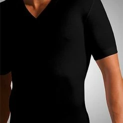 Bestes Angebot 🤩 Novila Natural Comfort V-Shirt 8036/05/28 T-Shirt, Mako-Baumwolle, Schwarz, Schwarz (28) 🌟