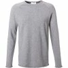 Bestpreis 🥰 American Vintage Longsleeve MSON24G/gris chine Baumwolle, Grau meliert 🛒