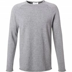 Bestpreis 🥰 American Vintage Longsleeve MSON24G/gris chine Baumwolle, Grau meliert 🛒