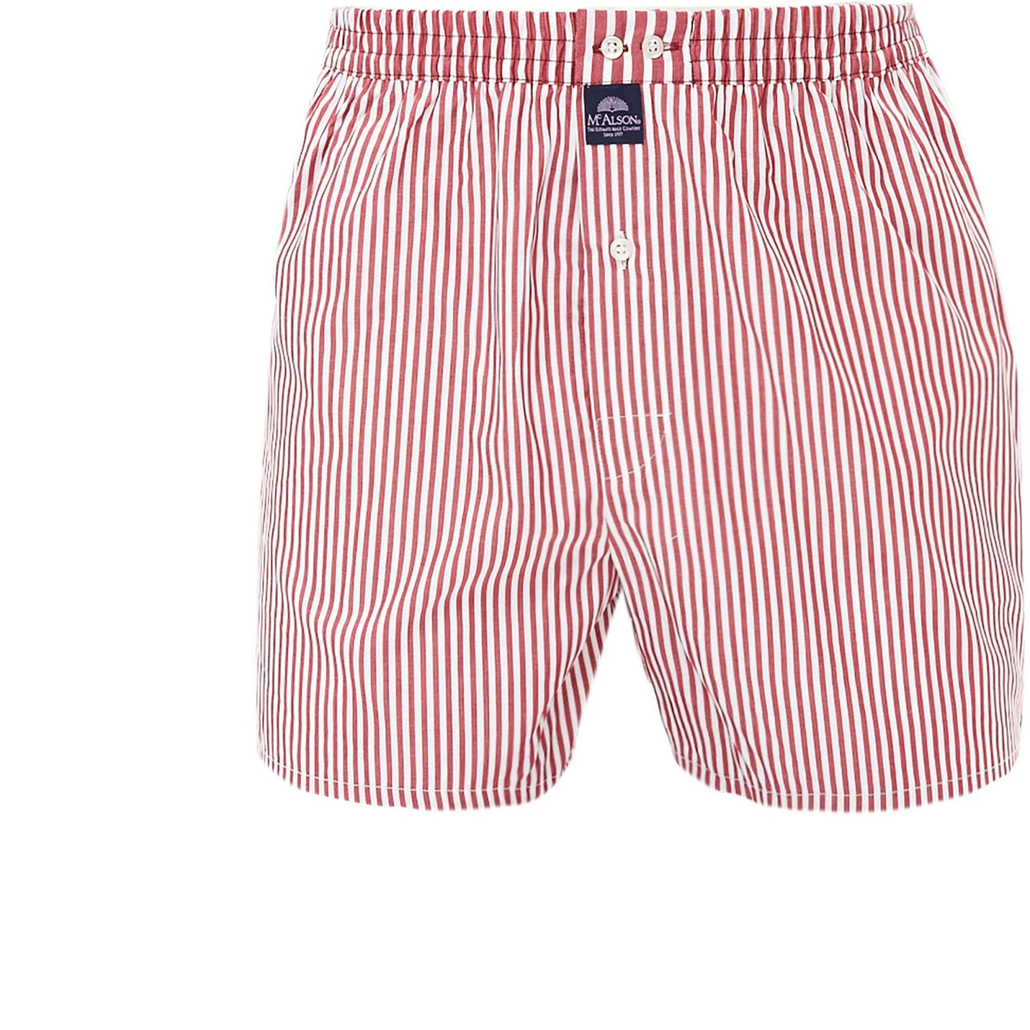 Neu 🛒 MC ALSON Boxer-Shorts 0233/rot-weiß Boxershorts, Baumwolle, Kirschrot-weiß 🛒 1 Neu 🛒 MC ALSON Boxer-Shorts 0233/rot-weiß Boxershorts, Baumwolle, Kirschrot-weiß 🛒