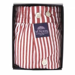 Neu 🛒 MC ALSON Boxer-Shorts 0233/rot-weiß Boxershorts, Baumwolle, Kirschrot-weiß 🛒 7 Neu 🛒 MC ALSON Boxer-Shorts 0233/rot-weiß Boxershorts, Baumwolle, Kirschrot-weiß 🛒 -Wäsche Verkaufsladen 363886 norm3