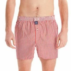 Bester Verkauf 💯 MC ALSON Boxer-Shorts 0236/rot-weiß Boxershorts, Baumwolle 🤩 -Wäsche Verkaufsladen 363887 norm2