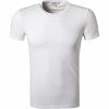 Am billigsten 🔔 Ermenegildo Zegna Stre. Cot. T-Shirt N2M20005/100 Baumwolle, Weiß ⭐