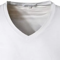 Großhandel ⌛ Ermenegildo Zegna Stre. Cot. V-Shirt N2M80005/100 T-Shirt, Baumwolle, Weiß 🔥 -Wäsche Verkaufsladen 364797 norm2