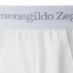 Großhandel 👏 Ermenegildo Zegna Stretch Cotton Midi N2L61005/100 Slip, Baumwoll-Stretch, Weiß ❤️ -Wäsche Verkaufsladen 364805 norm2