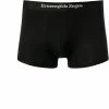 Schlussverkauf 🔥 Ermenegildo Zegna Stret. Cotton Trunk N2LC6005/001 Baumwoll-Stretch, Schwarz 🛒