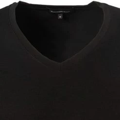 Aktion ✨ Ermenegildo Zegna Micromodal V-Shirt N2M80006/001 T-Shirt, Mikrofaser, Schwarz ❤️ -Wäsche Verkaufsladen 364844 norm2