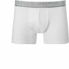 Budget 🎉 Ermenegildo Zegna Bi Pack Boxer N2X44008/100 Trunks, Baumwoll-Stretch, Weiß ✔️