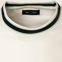 Blitzangebot 🎉 Fred Perry T-Shirt M1637/129 Longsleeve, Baumwolle, Wollweiß, Schneeweiß 🌟 6 Blitzangebot 🎉 Fred Perry T-Shirt M1637/129 Longsleeve, Baumwolle, Wollweiß, Schneeweiß 🌟 -Wäsche Verkaufsladen 365202 norm2