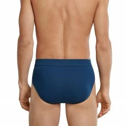 Budget ❤️ Schiesser Rio-Slips 3er Pack 173815/908 Bio Baumwoll-Stretch, Navy-petrol-schwarz, Blau-petrol 👏 -Wäsche Verkaufsladen 366202 norm3