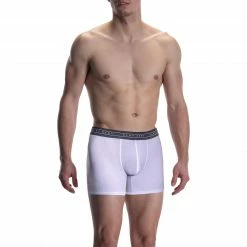 Besorgen 👏 Olaf Benz RED1601 Boxerpants 107423/1000 Trunk, Baumwoll-Stretch, Weiß 🌟