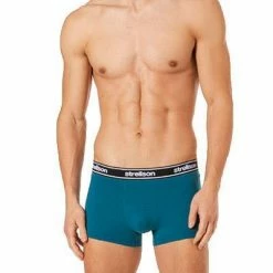 Top 10 🤩 Strellson Shorts 3er Pack 531444/704 Trunks, Baumwoll-Stretch, Petrol-khaki, Grün-olive-türkis 🔥 -Wäsche Verkaufsladen 366771 norm2