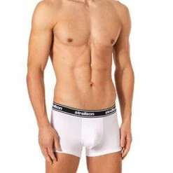 Top 10 ❤️ Strellson Shorts 3er Pack 531424/701 Trunks, Baumwoll-Stretch, Weiß gemustert, Weiß-schwarz-multicolor 😍 -Wäsche Verkaufsladen 366774 norm3