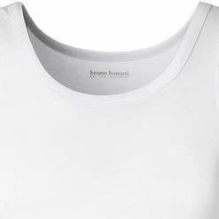 Budget ⭐ bruno banani Sportshirt Infinity 2204-2162/0001 Tanktop, Baumwolle-Modal atmungsaktiv, Grau, Weiß 🤩 -Wäsche Verkaufsladen 367369 norm2