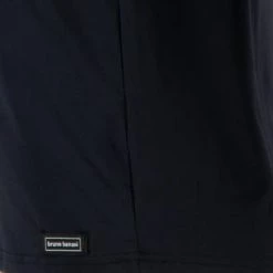 Budget ⭐ bruno banani 👕 Shirt Micro Feel 2205-2164/0007 T-Shirt, Mikrofaser, Schwarz 🧨 -Wäsche Verkaufsladen 367545 norm3