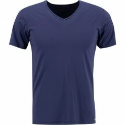 Auslauf 😍 bruno banani 👕 Shirt Micro Feel 2205-2164/0010 T-Shirt, Mikrofaser-Stretch, Marine 🔥