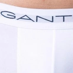 Blitzangebot 🎁 Gant Trunks 3er Pack 900003003/105 Baumwoll-Stretch, Rot-weiß-navy, Weiß-dunkelblau-rot 🎁 -Wäsche Verkaufsladen 367695 norm5