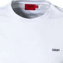 Aktion 😀 HUGO Longsleeve Derol 50447977/100 Baumwolle, Weiß ❤️ -Wäsche Verkaufsladen 367952 norm2