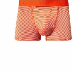 Blitzangebot ✔️ HOM HO1 Simon Boxer Briefs 359850/R0OW Trunk, Modal-Stretch, Orange-weiß gestreift, Orange-weiß ✔️